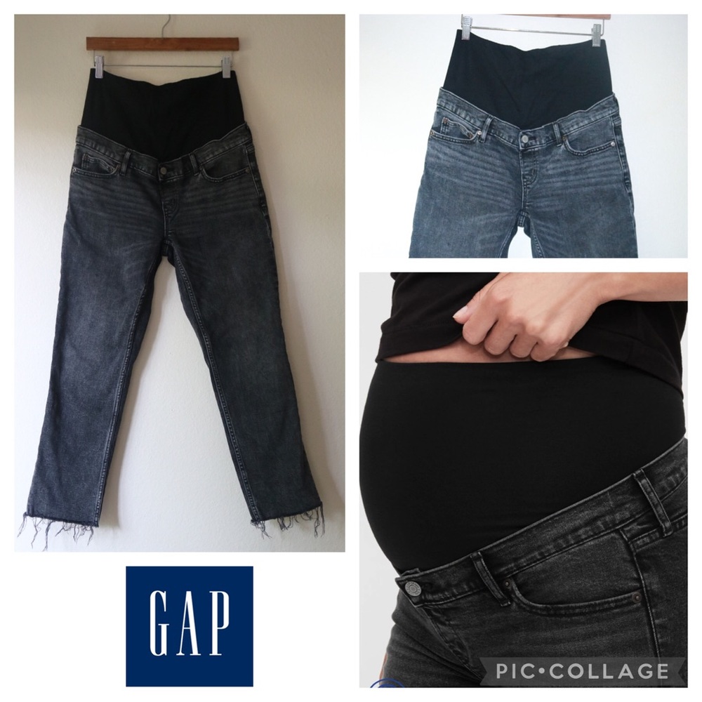 Gap Maternity Full Panel Cigarette Jeans